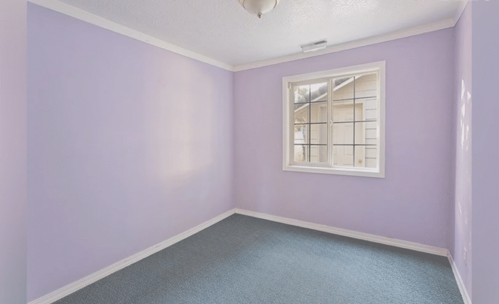 Finished children’s room painted