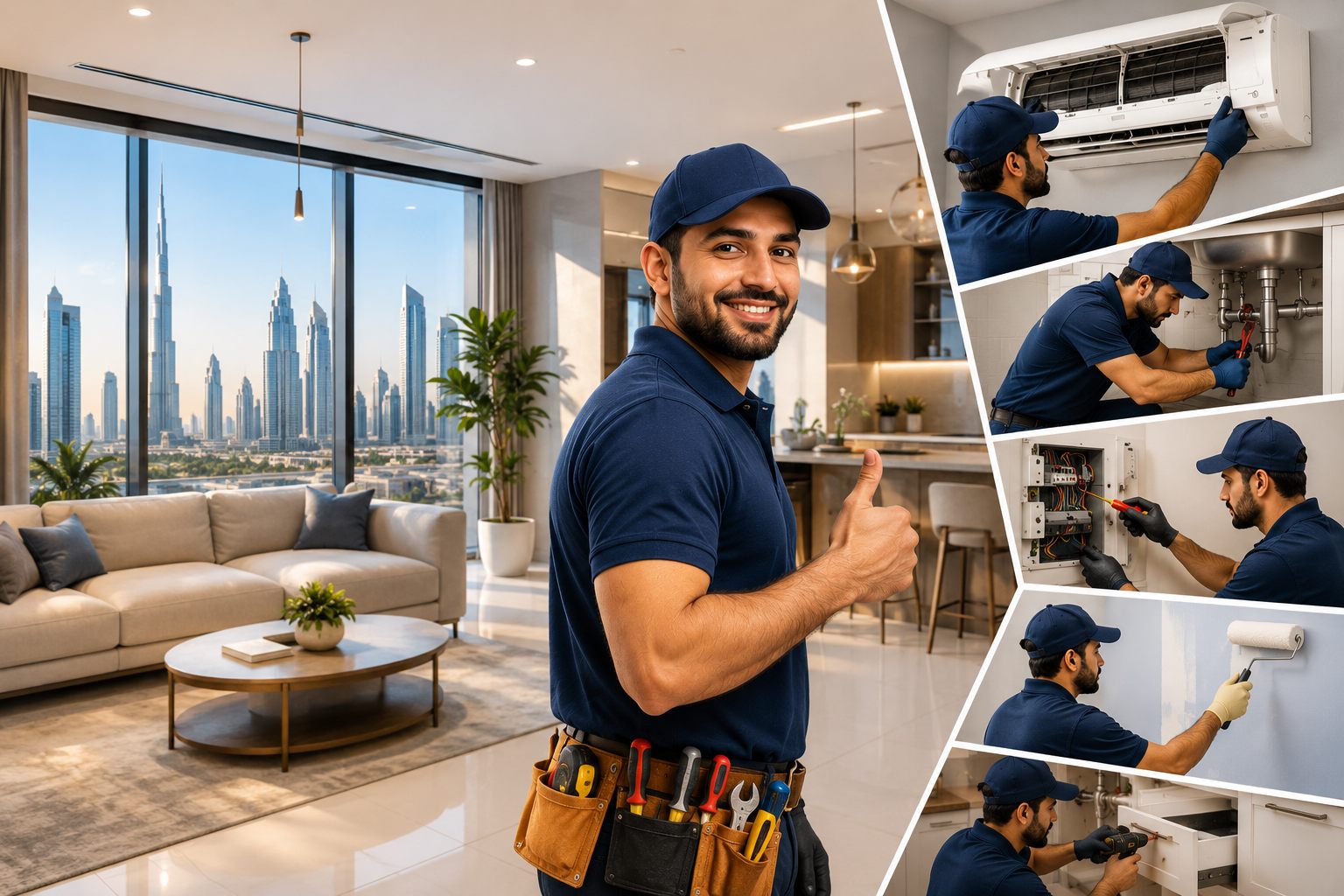 Home maintenance services company in Dubai by RS Renovation