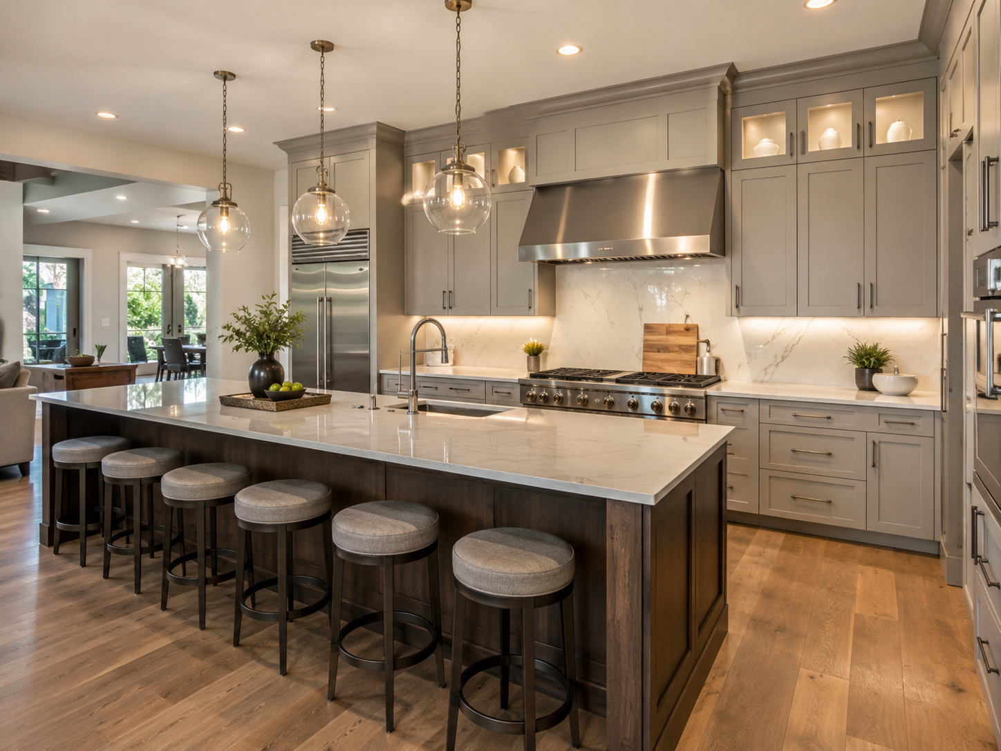 Custom kitchen renovation in Dubai