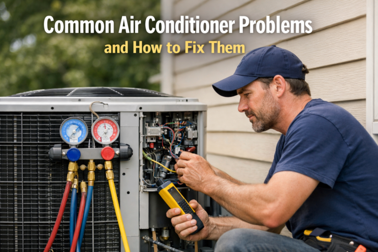Featured image for Common Air Conditioner Problems and How to Fix Them